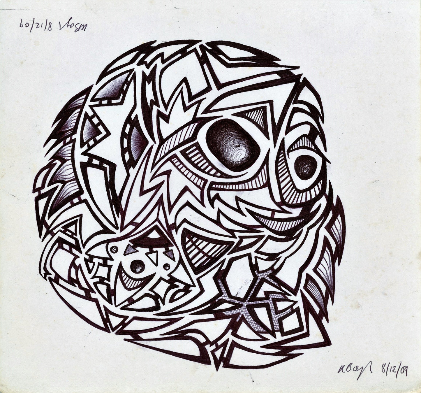 '081209' Ink Drawing