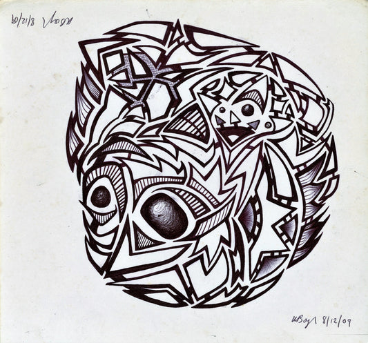 '081209' Ink Drawing