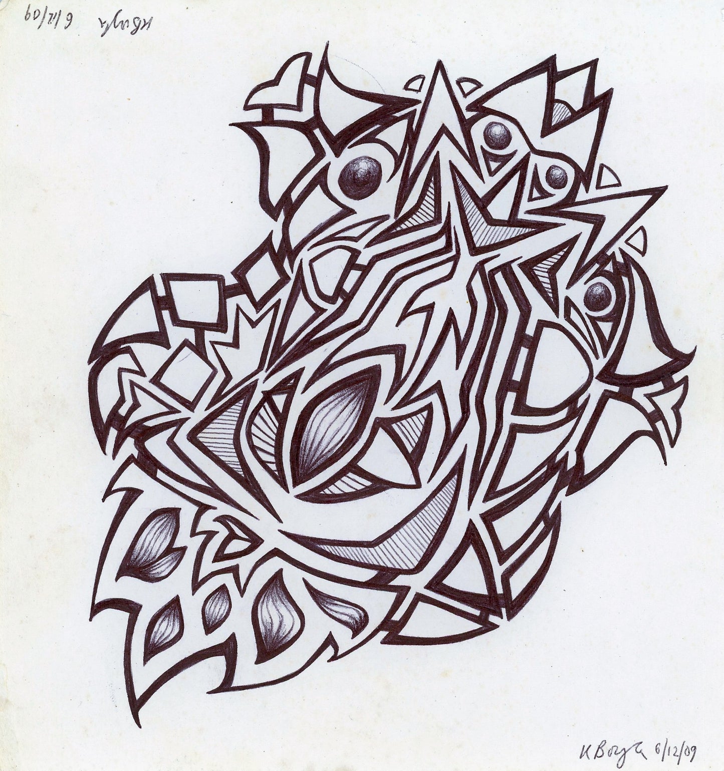 '061209' Ink Drawing