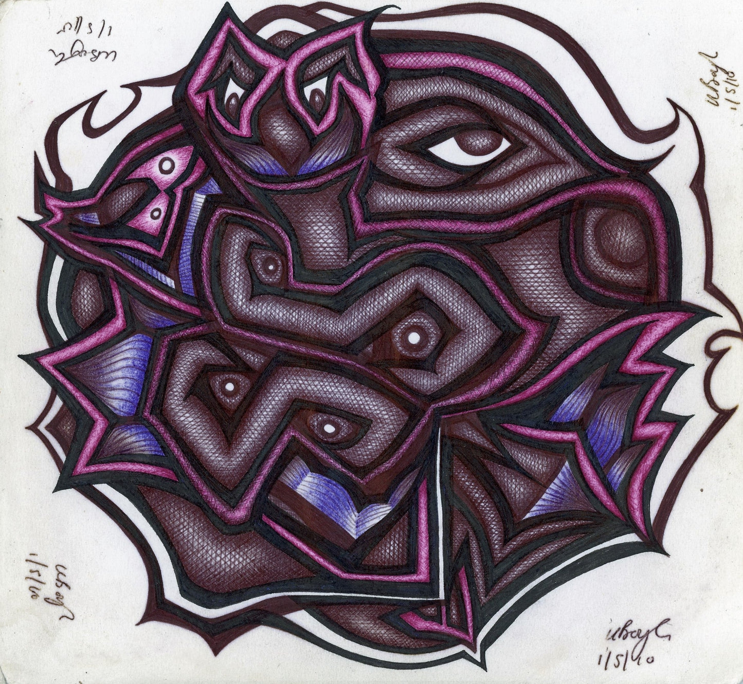 '010510’ Ink Drawing