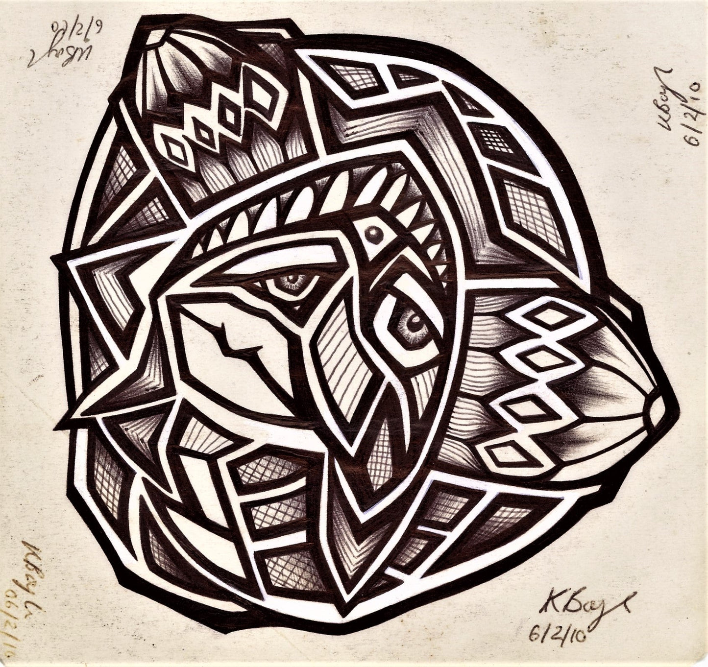'060210’ Ink Drawing