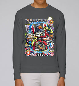 131213 I SALUTE YOU PIGEON - Unisex Sweatshirt