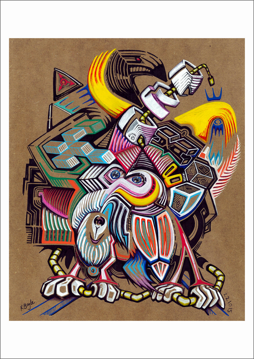 '221015' Art Print