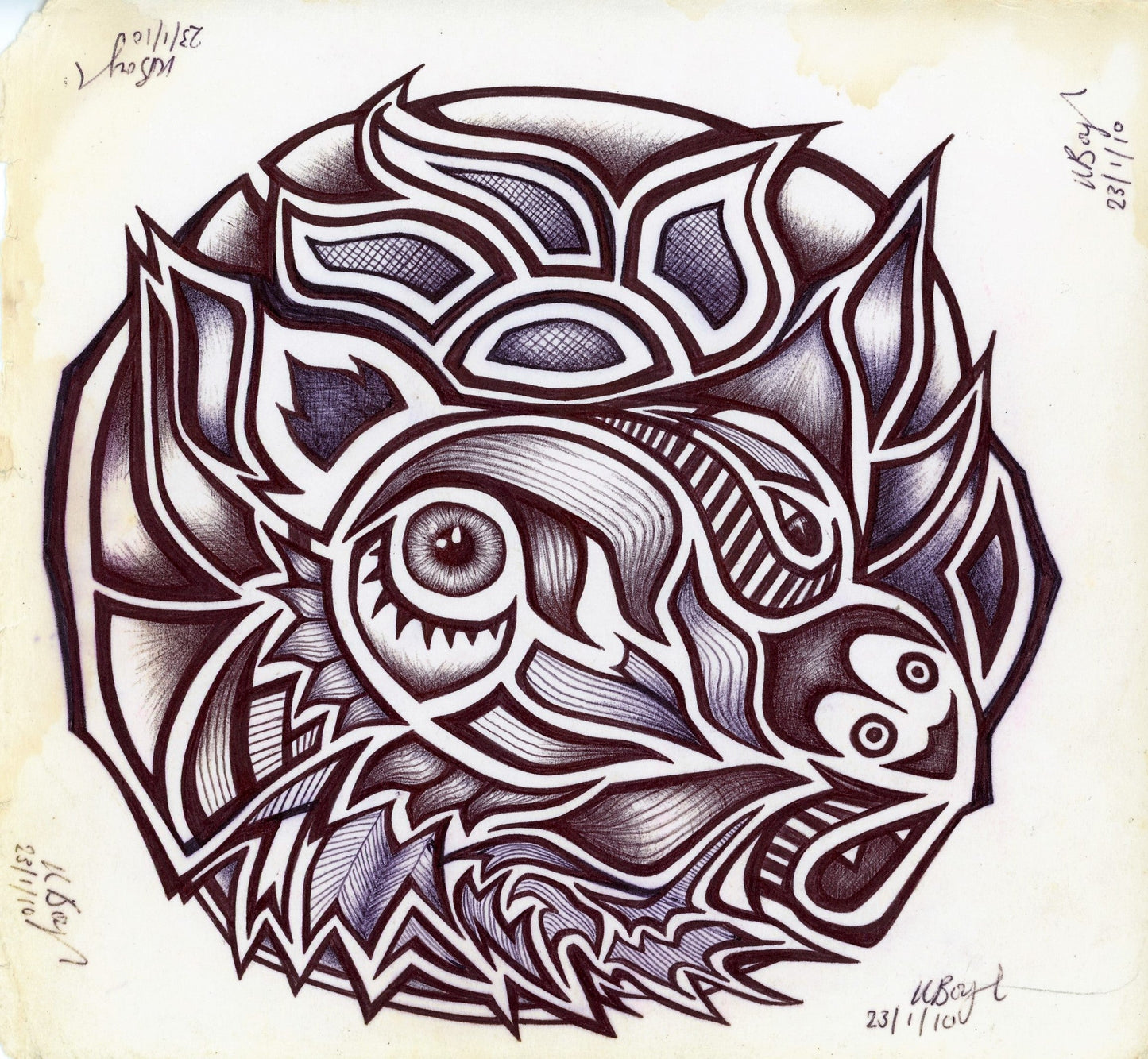 '230110’ Ink Drawing