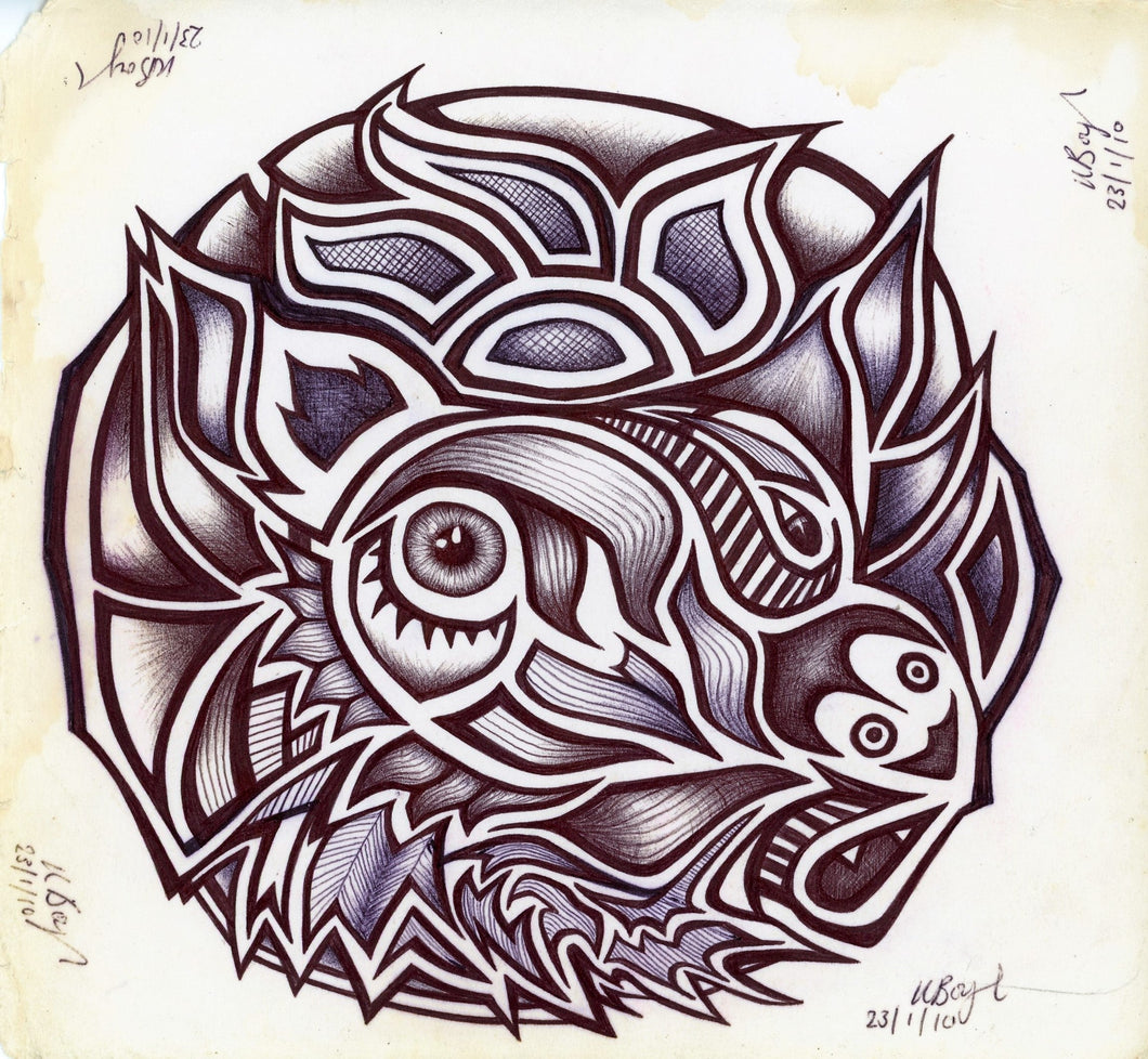 '230110’ Ink Drawing