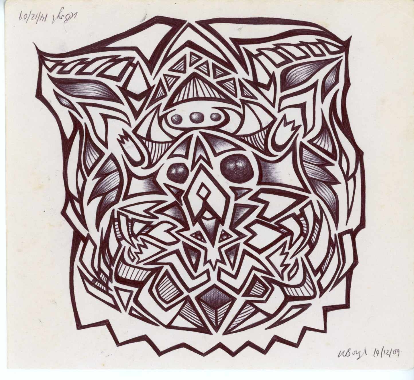 '141209' Ink Drawing