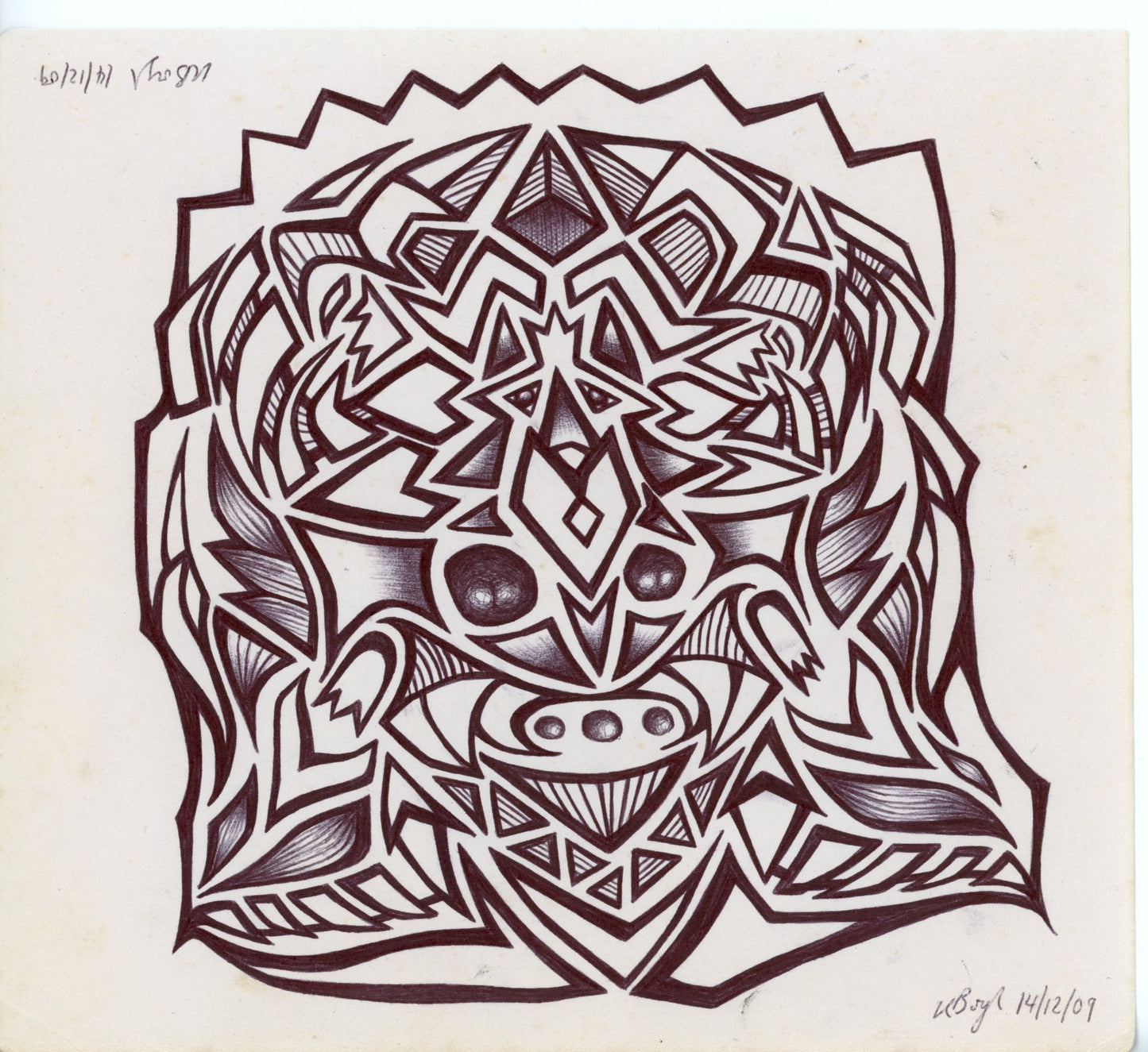 '141209' Ink Drawing